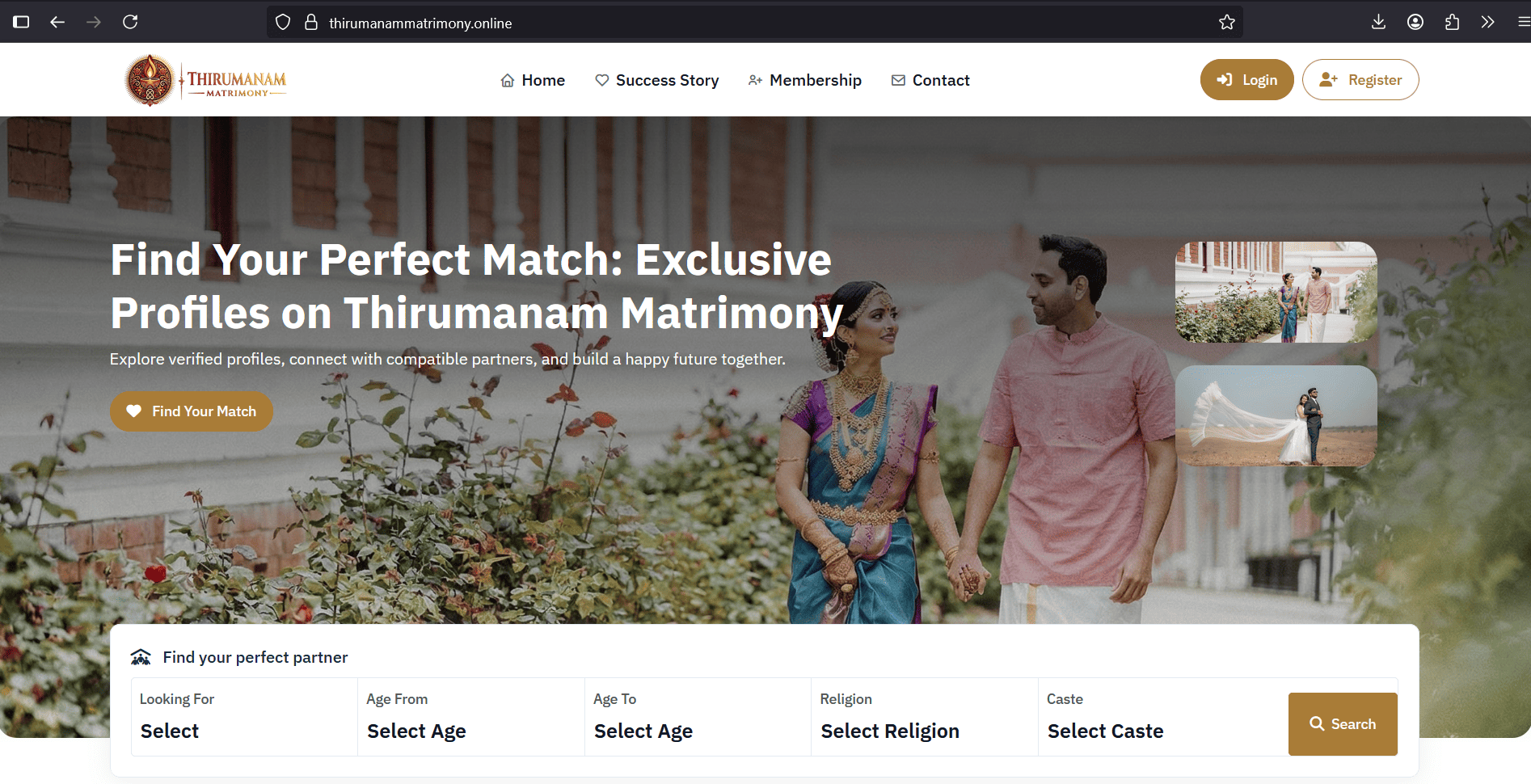 Thirumanam Matrimony platform Malaysia