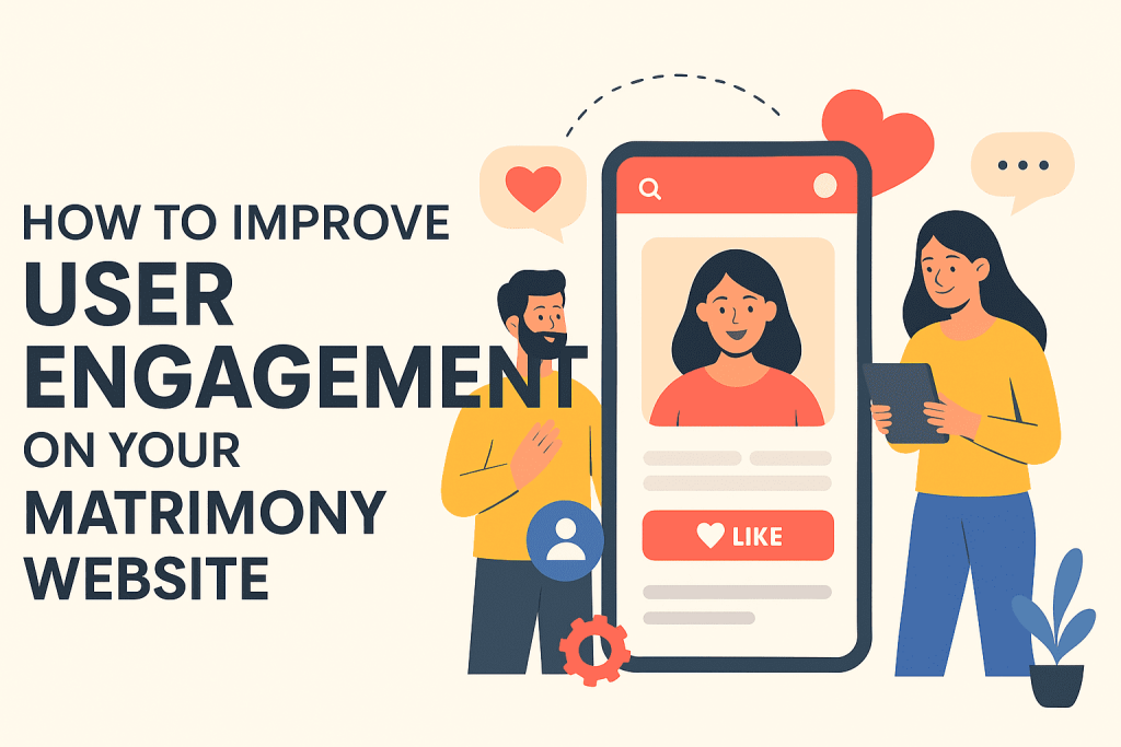 How to Improve User Engagement on Your Matrimony Website