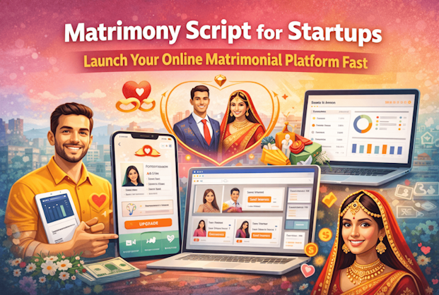 Matrimony Script for Startups: Launch Your Online Matrimonial Platform Fast