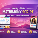 ready made matrimony script with android and ios app