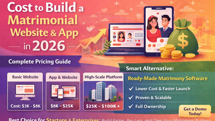 Cost to Build a Matrimonial Website & App in 2026 (Complete Pricing Guide)