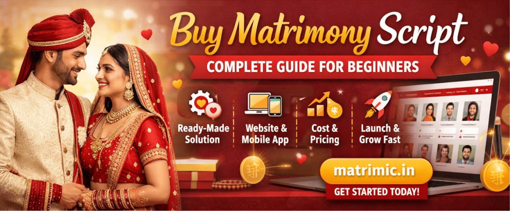buy matrimony script