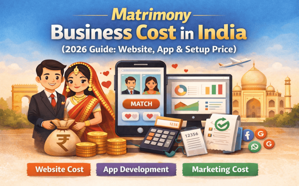 matrimonial website cost