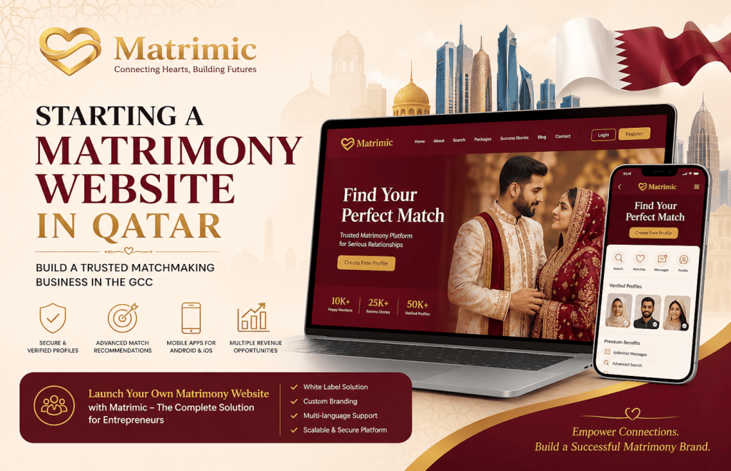 Start a Matrimony Website in Qatar