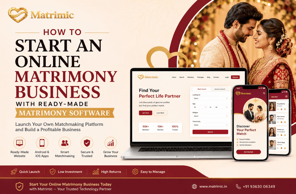 Start an Online Matrimony Business