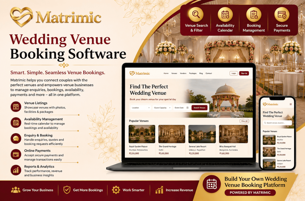 Wedding Venue Booking Software