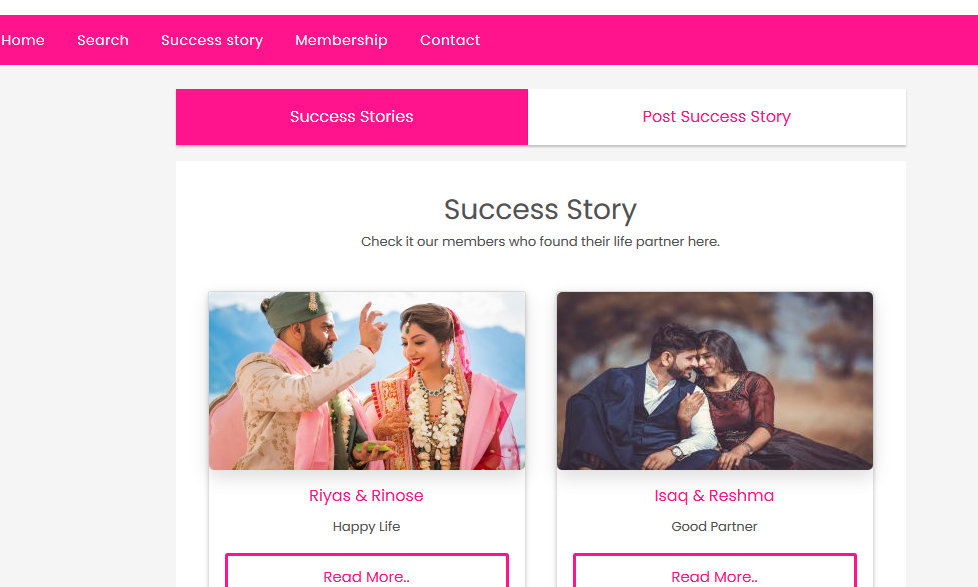 matrimonial website php script