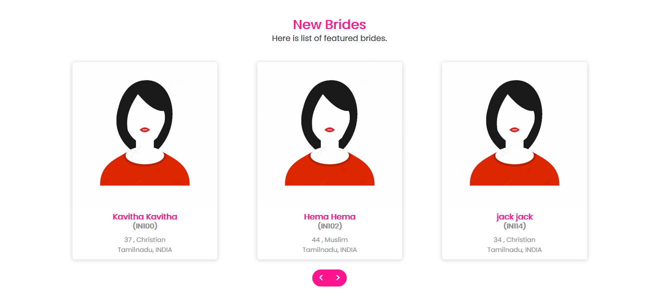 indian matrimonial website templates